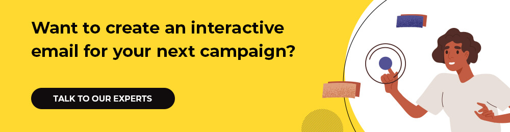 Interactive email templates