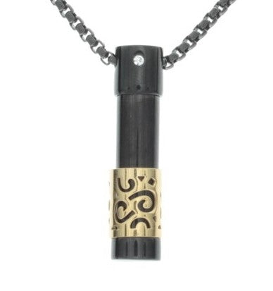 Mini V Pendant BLACK & GOLD | ATT Tachyon | Raw Living UK | EMF Protection & Energy Tools | Jewellery | Advanced Tachyon Technologies BLACK & GOLD Mini-V Pendant will wake up your divine energy and is designed to protect you & your immune system from harmful EMFs